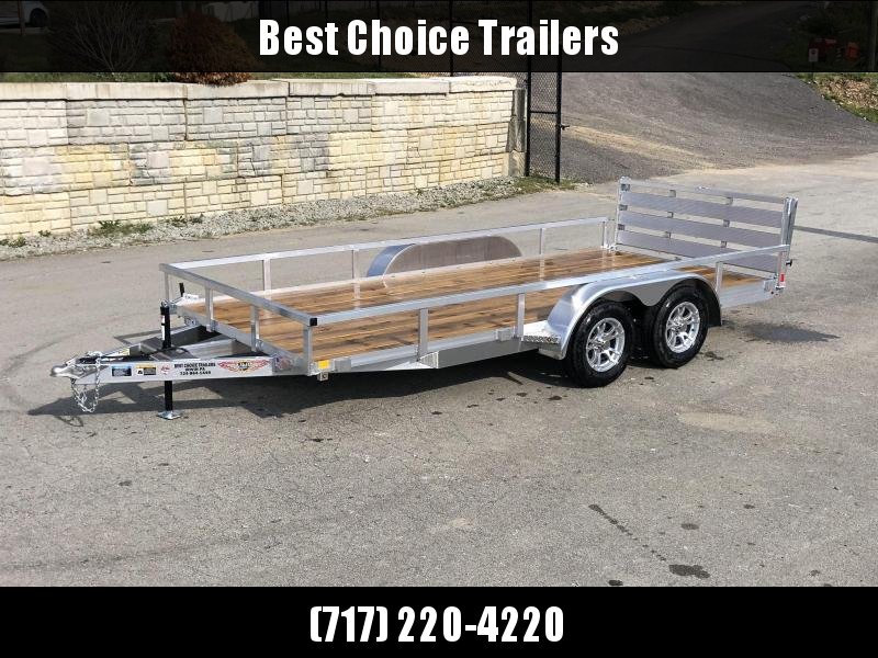 2020 H&H 7x16' TRSA Aluminum Utility Landscape Trailer 7000# GVW * ALUMINUM WHEELS * BI-FOLD GATE 2020 H&H 7x16' TRSA Aluminum Utility Landscape Trailer 7000# GVW * ALUMINUM WHEELS * BI-FOLD GATE