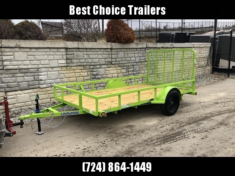 2020 Load Trail Utility Trailer * SE7712031 * NEON GREEN * TUBE TOP RAIL/BUMPER/GATE * SEALED HARNESS 2020 Load Trail Utility Trailer * SE7712031 * NEON GREEN * TUBE TOP RAIL/BUMPER/GATE * SEALED HARNESS