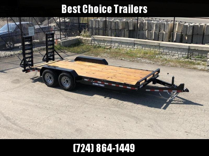 2019 Sure-Trac Implement 7'x18' Equipment Trailer 14000# GVW * RUBRAIL/STAKE POCKETS/D-RINGS * 4" RAMPS * SPARE MOUNT * CLEARANCE 2019 Sure-Trac Implement 7'x18' Equipment Trailer 14000# GVW * RUBRAIL/STAKE POCKETS/D-RINGS * 4" RAMPS * SPARE MOUNT * CLEARANCE