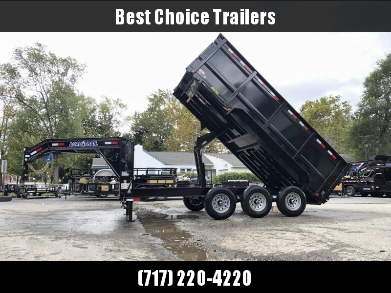 2019 Load Trail 7x16' Gooseneck High Side Dump Trailer 21000# GVW * 4' HIGH SIDES * DUAL 12K JACKS * TELESCOPIC HOIST * 3-WAY GATE * I-BEAM FRAME * TARP KIT * 6" TUBE BED FRAME * 10GA SIDES/FLOOR * INTEGRATED KEYWAY * POWDER PRIMER * DEXTER'S 2019 Load Trail 7x16' Gooseneck High Side Dump Trailer 21000# GVW * 4' HIGH SIDES * DUAL 12K JACKS * TELESCOPIC HOIST * 3-WAY GATE * I-BEAM FRAME * TARP KIT * 6" TUBE BED FRAME * 10GA SIDES/FLOOR * INTEGRATED KEYWAY * POWDER PRIMER * DEXTER'S