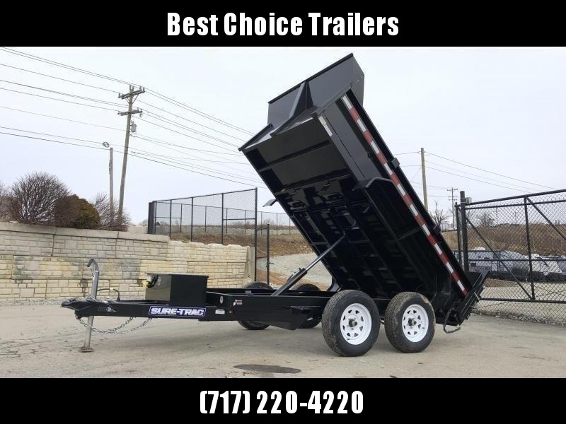 2020 Sure-Trac 6x10' Dump Trailer 7000# GVW * UNDERMOUNT RAMPS * COMBO GATE * FRONT/REAR BULKHEAD * INTEGRATED KEYWAY * SPARE MOUNT * TARP PREP * D-RINGS * HD FENDERS * POWER UP/ DOWN * TRIPLE TUBE TONGUE * POWDERCOATED * SEALED HARNESS 2020 Sure-Trac 6x10' Dump Trailer 7000# GVW * UNDERMOUNT RAMPS * COMBO GATE * FRONT/REAR BULKHEAD * INTEGRATED KEYWAY * SPARE MOUNT * TARP PREP * D-RINGS * HD FENDERS * POWER UP/ DOWN * TRIPLE TUBE TONGUE * POWDERCOATED * SEALED HARNESS
