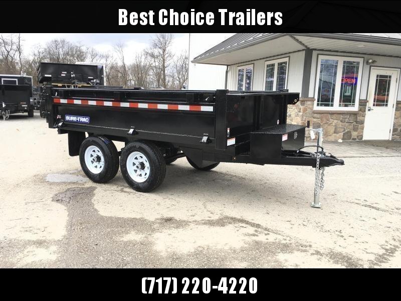 2020 Sure Trac 6x10' Custom Deckover Dump Trailer 9900# GVW * 20" FOLD DOWN SIDES * BARN DOORS * ADJUSTABLE COUPLER * DROP LEG JACK * 4" TUBE BED FRAME * INTEGRATED KEYWAY * TARP PREP * D-RINGS * TRIPLE TUBE TONGUE * POWDERCOATED * SEALED HARNESS 2020 Sure Trac 6x10' Custom Deckover Dump Trailer 9900# GVW * 20" FOLD DOWN SIDES * BARN DOORS * ADJUSTABLE COUPLER * DROP LEG JACK * 4" TUBE BED FRAME * INTEGRATED KEYWAY * TARP PREP * D-RINGS * TRIPLE TUBE TONGUE * POWDERCOATED * SEALED HARNESS