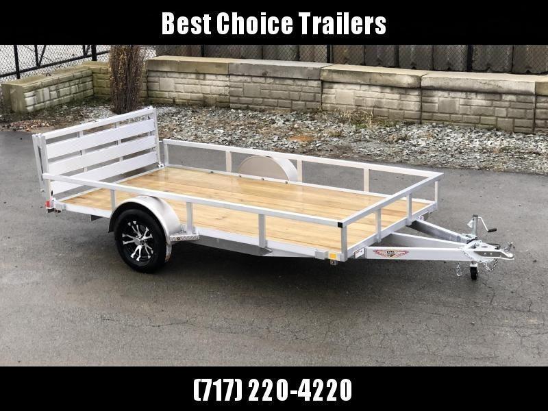 2020 H&H 76x10' Aluminum Utility Landscape Trailer 2990# GVW * BI FOLD GATE * ALUMINUM WHEELS * TUBE TOP * TRIPLE TUBE TONGUE * TUBE TONGUE * SWIVEL JACKS * STAKE POCKETS * EXTENDED 54" GATE 2020 H&H 76x10' Aluminum Utility Landscape Trailer 2990# GVW * BI FOLD GATE * ALUMINUM WHEELS * TUBE TOP * TRIPLE TUBE TONGUE * TUBE TONGUE * SWIVEL JACKS * STAKE POCKETS * EXTENDED 54" GATE