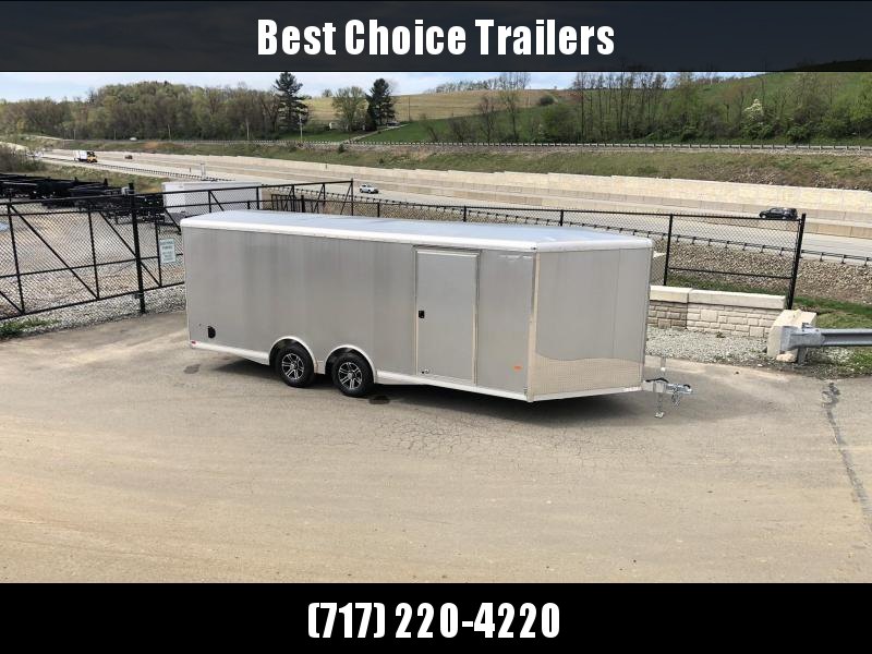 NEW NEO 8.5x20' NCBS Aluminum Enclosed Car Trailer 9990# GVW * NUDO FLOOR & RAMP * FULL ESCAPE DOOR * SPREAD AXLE * INTEGRATED FRAME * REAR SPOILER * ALUMINUM WHEELS * SCREWLESS * 1PC ROOF * RV DOOR * NXP LATCHES * CLEARANCE NEW NEO 8.5x20' NCBS Aluminum Enclosed Car Trailer 9990# GVW * NUDO FLOOR & RAMP * FULL ESCAPE DOOR * SPREAD AXLE * INTEGRATED FRAME * REAR SPOILER * ALUMINUM WHEELS * SCREWLESS * 1PC ROOF * RV DOOR * NXP LATCHES * CLEARANCE