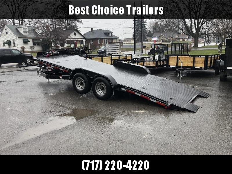 USED 2019 Appalachian 7x20' Power Tilt Car Hauler Trailer * STEEL DECK * POWER TILT * WINCH * LOTS OF TIE DOWNS USED 2019 Appalachian 7x20' Power Tilt Car Hauler Trailer * STEEL DECK * POWER TILT * WINCH * LOTS OF TIE DOWNS