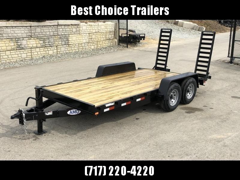 2020 AMO 7x18' Equipment Trailer 12000# GVW * STAND UP RAMPS * LED TAIL LIGHTS 2020 AMO 7x18' Equipment Trailer 12000# GVW * STAND UP RAMPS * LED TAIL LIGHTS