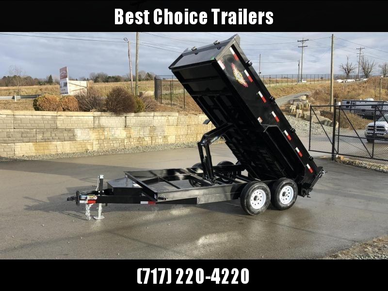 2019 H&H 7x14' Low Profile Dump Trailer 14000# GVW * 8" FRAME * SCISSOR HOIST * COMBO GATE * CLEARANCE 2019 H&H 7x14' Low Profile Dump Trailer 14000# GVW * 8" FRAME * SCISSOR HOIST * COMBO GATE * CLEARANCE