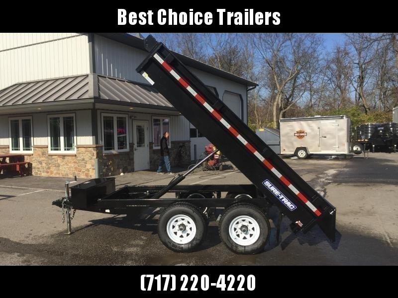 2019 Sure-Trac 6x10' SD Deckover Dump Trailer 7000# GVW 2019 Sure-Trac 6x10' SD Deckover Dump Trailer 7000# GVW