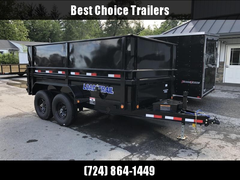 2019 Load Trail 6x12' Dump Trailer 9990# GVW * DT7212052 * 2' SIDES * 2' SOLID SIDE EXTENSIONS * 3-WAY GATE * I-BEAM FRAME * TARP KIT * SCISSOR HOIST * 16" RUBBER * 6" TUBE BED FRAME 2019 Load Trail 6x12' Dump Trailer 9990# GVW * DT7212052 * 2' SIDES * 2' SOLID SIDE EXTENSIONS * 3-WAY GATE * I-BEAM FRAME * TARP KIT * SCISSOR HOIST * 16" RUBBER * 6" TUBE BED FRAME
