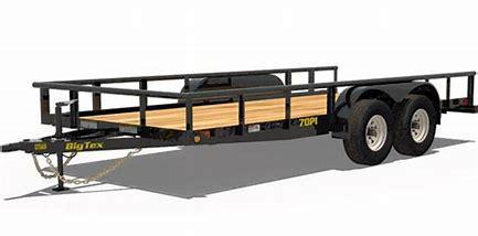 70PI-X-20 Tandem Axle Pipe Utility Trailer 70PI-X-20 Tandem Axle Pipe Utility Trailer
