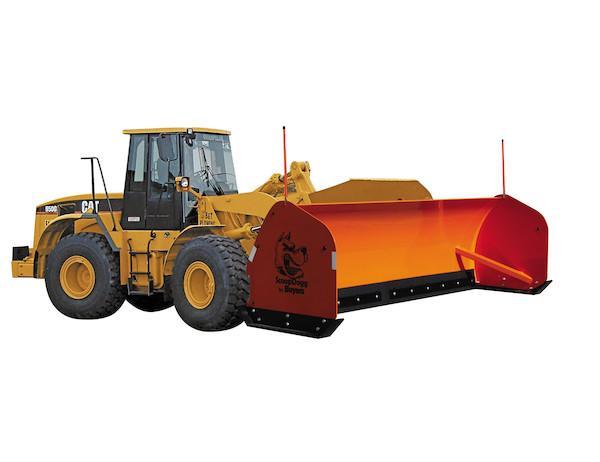 NEW SCOOPDOGG 12' LOADER PUSHER SAFETY ORANGE NEW SCOOPDOGG 12' LOADER PUSHER SAFETY ORANGE