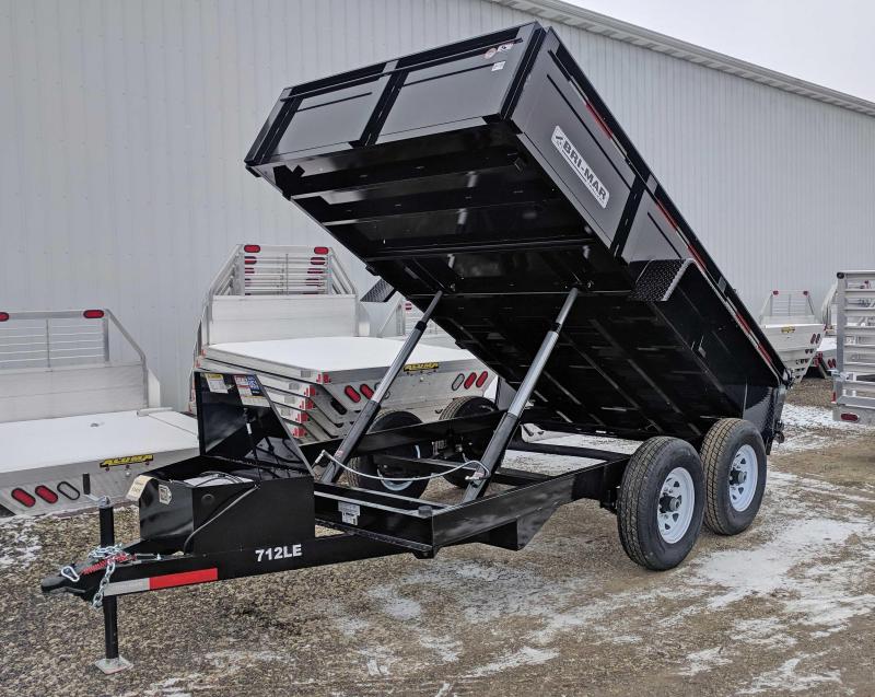 NEW 2019 Bri-Mar 6'9" x 12 HD Lo Pro Equipment Dump w/ Underbody Ramps NEW 2019 Bri-Mar 6'9" x 12 HD Lo Pro Equipment Dump w/ Underbody Ramps