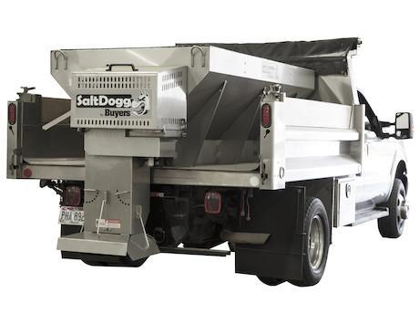 NEW SaltDogg 2.75 cu yd 9' Gas Stainless Steel Mid-Size Hopper Spreader w/ Standard Chute (Only 1 in Stock!) NEW SaltDogg 2.75 cu yd 9' Gas Stainless Steel Mid-Size Hopper Spreader w/ Standard Chute (Only 1 in Stock!)