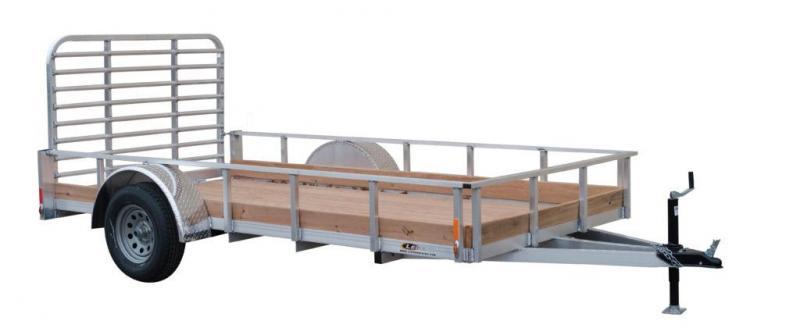 NEW 2021 Legend 6x10 Open Aluminum Low Side Trailer w/ Wood Floor NEW 2021 Legend 6x10 Open Aluminum Low Side Trailer w/ Wood Floor