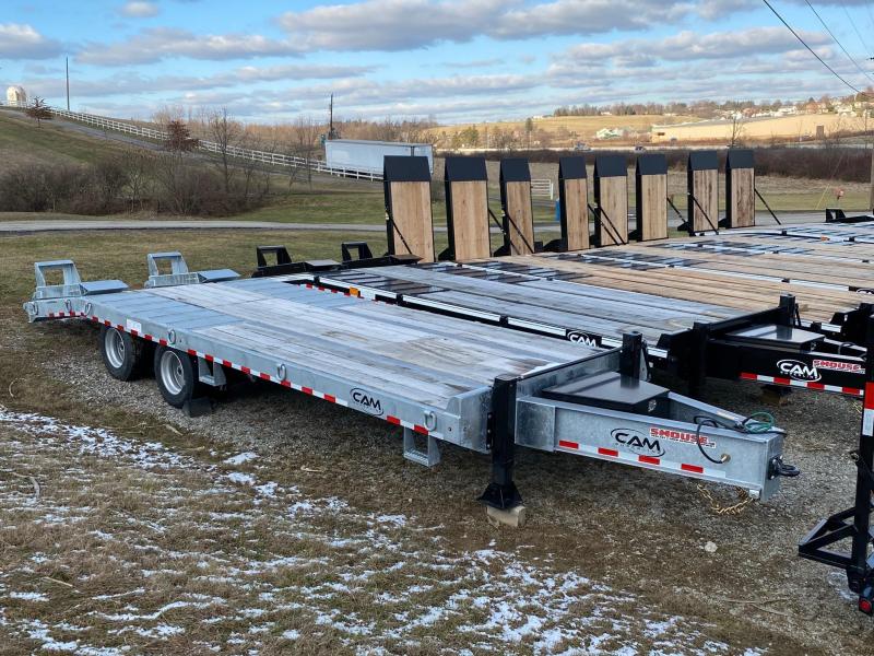 NEW 2020 CAM SUPERLINE 20+5 HD (20 TON) GALVANIZED Deckover Tagalong w/ Air Brakes and Self Cleaning Beaver Tail w/ Angle Stand Up Ramps NEW 2020 CAM SUPERLINE 20+5 HD (20 TON) GALVANIZED Deckover Tagalong w/ Air Brakes and Self Cleaning Beaver Tail w/ Angle Stand Up Ramps