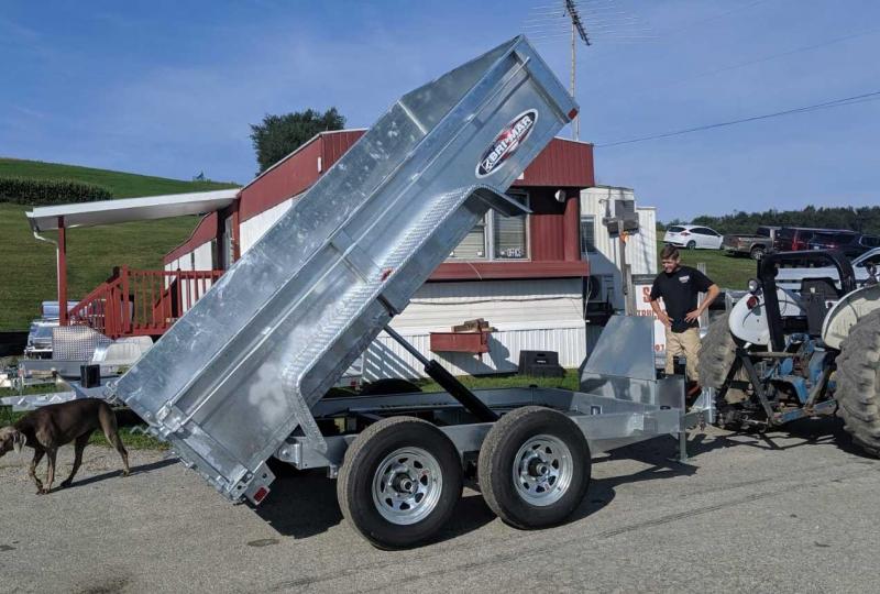 NEW 2020 Bri-Mar 6x10 GALVANIZED Lo Pro Equipment Dump NEW 2020 Bri-Mar 6x10 GALVANIZED Lo Pro Equipment Dump