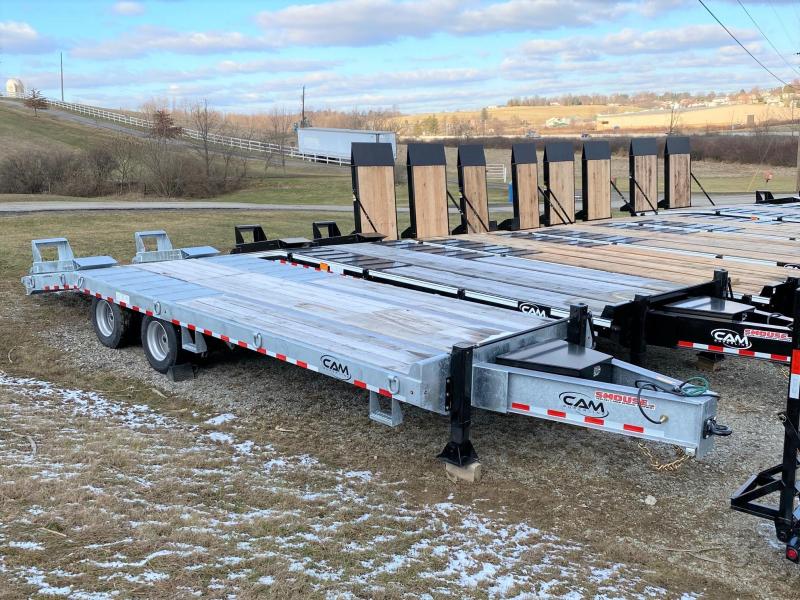 NEW 2020 CAM SUPERLINE 20+5 HD (20 TON) GALVANIZED Deckover Tagalong w/ Air Brakes and Self Cleaning Beaver Tail w/ Angle Stand Up Ramps NEW 2020 CAM SUPERLINE 20+5 HD (20 TON) GALVANIZED Deckover Tagalong w/ Air Brakes and Self Cleaning Beaver Tail w/ Angle Stand Up Ramps