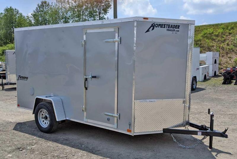 NEW 2020 Homesteader 6x12 V-Nose Intrepid Cargo Trailer w/ Ramp Door NEW 2020 Homesteader 6x12 V-Nose Intrepid Cargo Trailer w/ Ramp Door