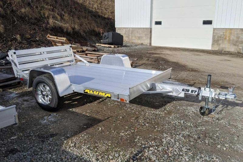 NEW 2021 Aluma 5'3" x 8 LW Utility Trailer w/ Bi-Fold Gate NEW 2021 Aluma 5'3" x 8 LW Utility Trailer w/ Bi-Fold Gate
