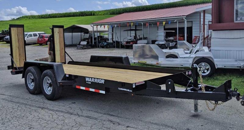 NEW 2020 CAM 16' Warrior Equipment Hauler w/Wood Filled Ramps NEW 2020 CAM 16' Warrior Equipment Hauler w/Wood Filled Ramps