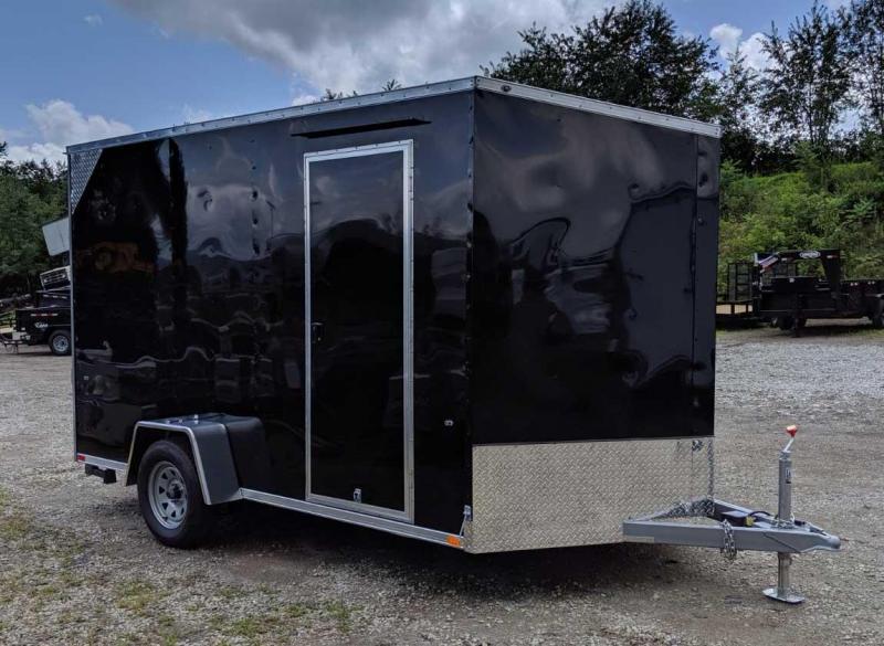 NEW 2020 Steadfast 7x12 V-Nose Cargo Trailer w/ Ramps NEW 2020 Steadfast 7x12 V-Nose Cargo Trailer w/ Ramps