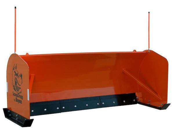 NEW ScoopDogg 8' Skid Steer Pusher w/ Trip Edge NEW ScoopDogg 8' Skid Steer Pusher w/ Trip Edge