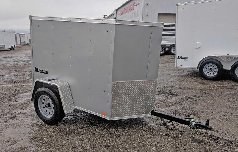 NEW 2020 Cargo Express 4x6 XLW V-Nose Cargo Trailer w/ Barn Door NEW 2020 Cargo Express 4x6 XLW V-Nose Cargo Trailer w/ Barn Door