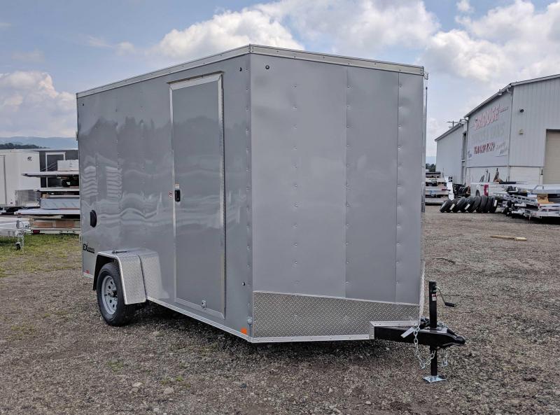 NEW 2020 Cargo Express 7x12 EX DLX Sloped V-Nose Cargo Trailer w/ Ramp NEW 2020 Cargo Express 7x12 EX DLX Sloped V-Nose Cargo Trailer w/ Ramp