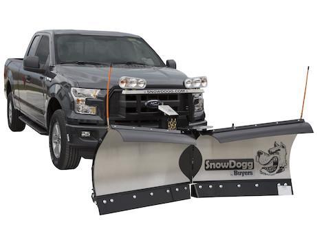 NEW SNOWDOGG 7.5' VMD Stainless Steel V-Plow NEW SNOWDOGG 7.5' VMD Stainless Steel V-Plow