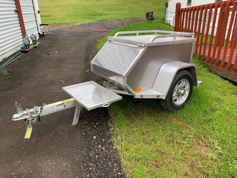 NEW 2020 Aluma Tow Behind Motorcycle Trailer 45" x 26.5" x 21.5" NEW 2020 Aluma Tow Behind Motorcycle Trailer 45" x 26.5" x 21.5"