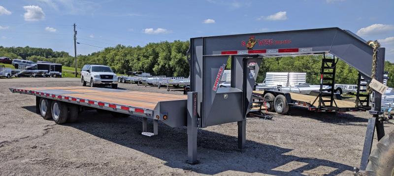 NEW 2019 BWise 30' HD Deckover Gooseneck w/ 10' Hydraulic Dovetail NEW 2019 BWise 30' HD Deckover Gooseneck w/ 10' Hydraulic Dovetail