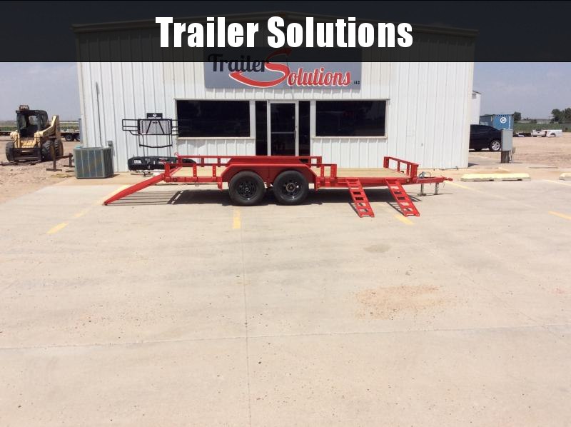 2020 PJ 16' x 77" Tandem Axle Channel Utility Trailer 2020 PJ 16' x 77" Tandem Axle Channel Utility Trailer