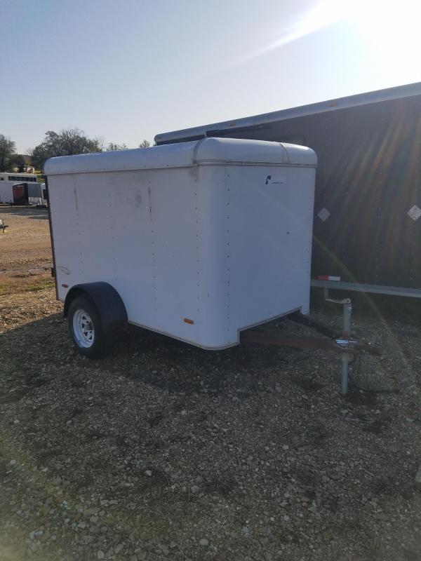 2000 Pace American 5X8 PACE CARGO SINGLE REAR DOOR WHITE Enclosed Cargo Trailer 2000 Pace American 5X8 PACE CARGO SINGLE REAR DOOR WHITE Enclosed Cargo Trailer