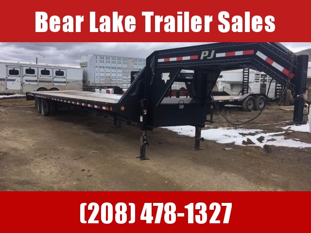 2008 PJ Trailers 38' Goosneck hydraulic dovetail Flatbed Trailer 2008 PJ Trailers 38' Goosneck hydraulic dovetail Flatbed Trailer