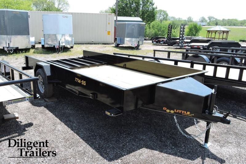 2020 Doolittle Trailer Mfg 77" x14' Steel Sided Single Axle 3.5K Utility Trailer 2020 Doolittle Trailer Mfg 77" x14' Steel Sided Single Axle 3.5K Utility Trailer