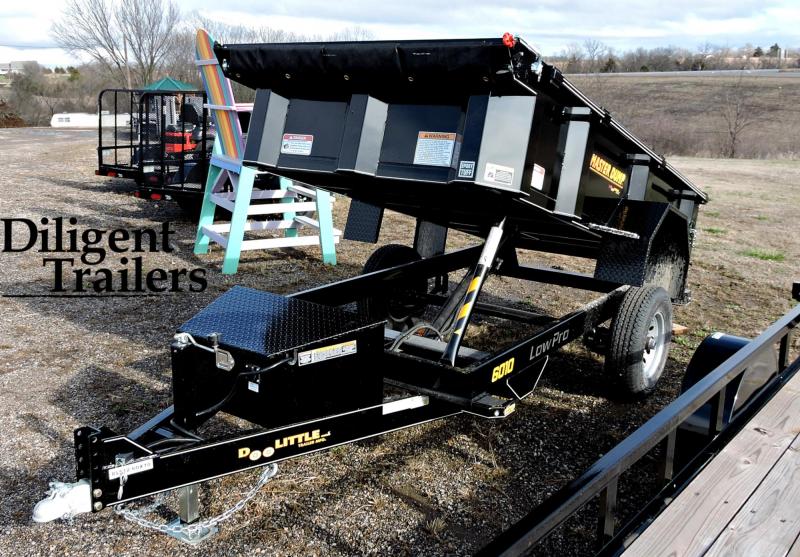 2020 Doolittle Trailer Mfg 60" x10' Single Axle 5K Master Dump Trailer 2020 Doolittle Trailer Mfg 60" x10' Single Axle 5K Master Dump Trailer
