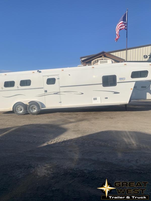 2005 Trails West Manufacturing 3 Horse 8' short wall Horse Trailer 2005 Trails West Manufacturing 3 Horse 8' short wall Horse Trailer