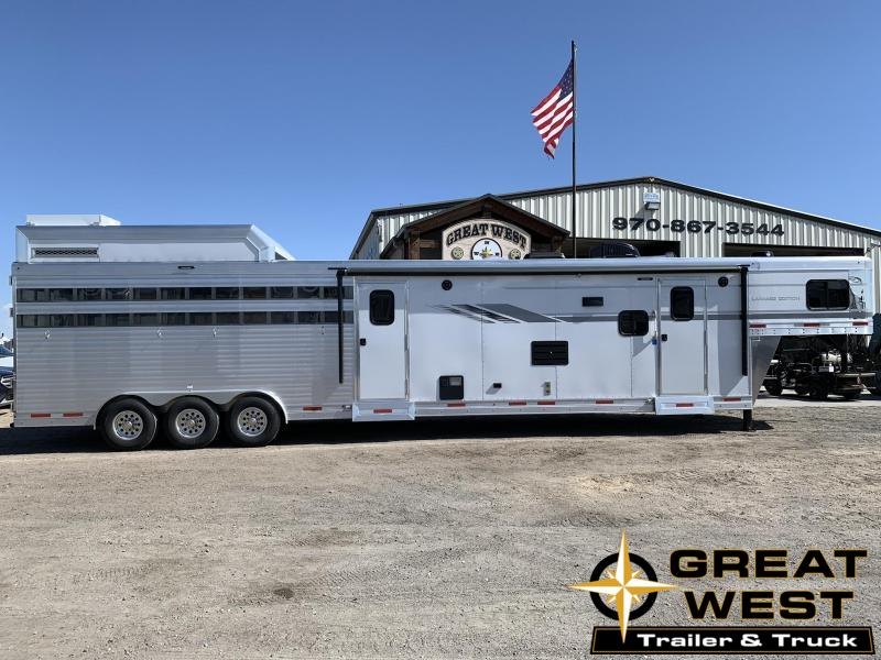 2020 Smc Stock Combo 13 Living Quarters Horse Trailer Great