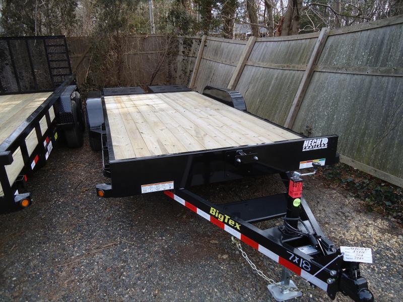 2019 Big Tex Trailers EH-7X18/10ET-18BKMR/MEGA/BLACK Equipment Trailer 2019 Big Tex Trailers EH-7X18/10ET-18BKMR/MEGA/BLACK Equipment Trailer