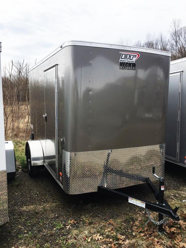 2020 Bravo Trailers 6X10 SC SA 6"X APP PEWTER Enclosed Cargo Trailer 2020 Bravo Trailers 6X10 SC SA 6"X APP PEWTER Enclosed Cargo Trailer
