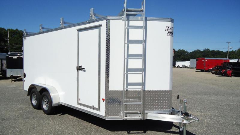 2019 E-Z Hauler 7X16 EZEC UCP ULTIMATE CONTRACTOR PACKAGE V SD LDRRCK CATWK WHITE Enclosed Cargo Trailer 2019 E-Z Hauler 7X16 EZEC UCP ULTIMATE CONTRACTOR PACKAGE V SD LDRRCK CATWK WHITE Enclosed Cargo Trailer