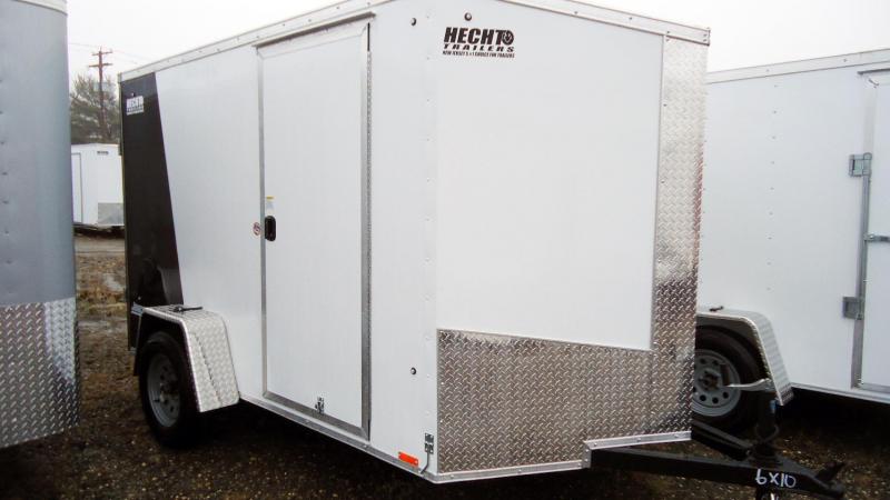 2020 Pace American 6X10 JVSE SI2 24VS RAMP SVNT WHITE & BLACK Enclosed Cargo Trailer 2020 Pace American 6X10 JVSE SI2 24VS RAMP SVNT WHITE & BLACK Enclosed Cargo Trailer