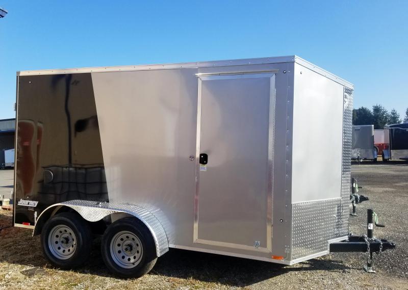 2020 Pace American 6X12 JVSE TE2 24VS 6"X SVNT SILVER & BLACK Enclosed Cargo Trailer 2020 Pace American 6X12 JVSE TE2 24VS 6"X SVNT SILVER & BLACK Enclosed Cargo Trailer