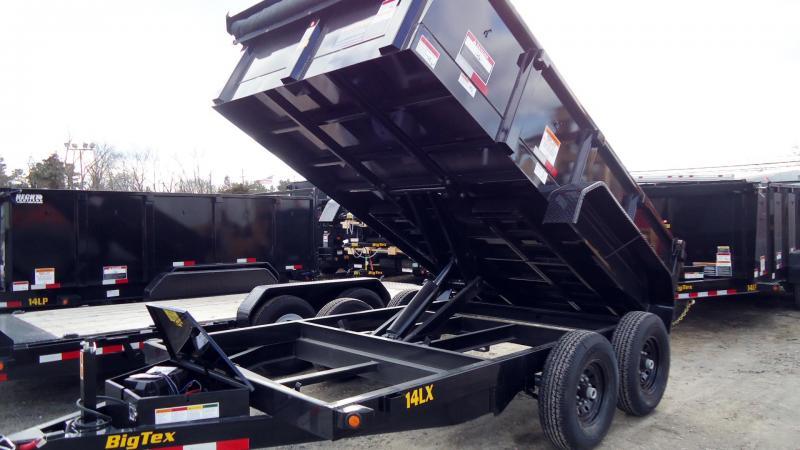 2020 Big Tex Trailers DT 7X12 14LX 12BK 7SIRPD TARP BLACK Dump Trailer 2020 Big Tex Trailers DT 7X12 14LX 12BK 7SIRPD TARP BLACK Dump Trailer