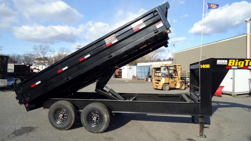 2020 Big Tex Trailers DT 8X14 14OD 14GN FDS BLACK Dump Trailer 2020 Big Tex Trailers DT 8X14 14OD 14GN FDS BLACK Dump Trailer