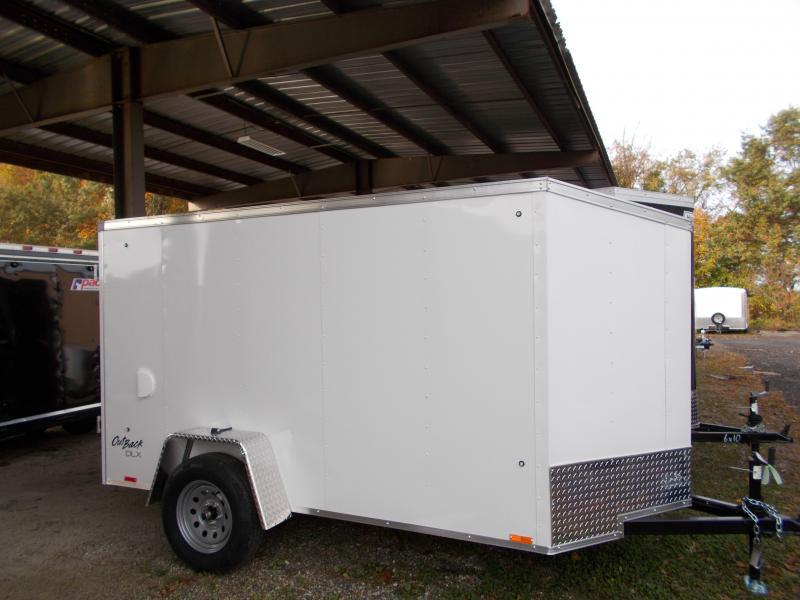 2021 Pace American 5X10 OBDLX SI2 24VS RAMP SVNT WHITE Enclosed Cargo Trailer 2021 Pace American 5X10 OBDLX SI2 24VS RAMP SVNT WHITE Enclosed Cargo Trailer