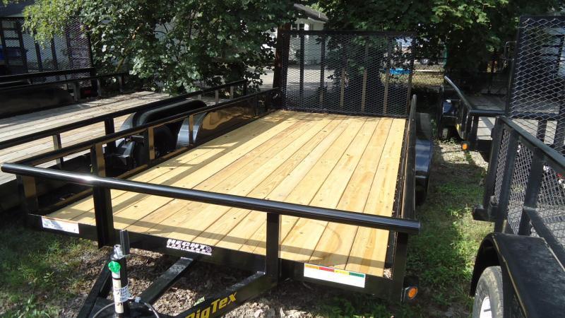 2020 Big Tex Trailers UT 7X16 70PI 16XBK4RG BLACK Utility Trailer 2020 Big Tex Trailers UT 7X16 70PI 16XBK4RG BLACK Utility Trailer