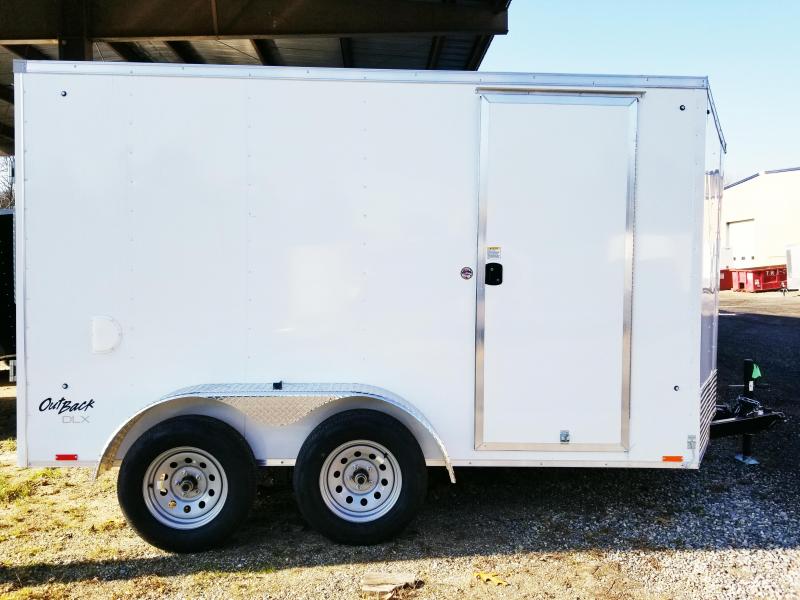 2020 Pace American 6X12 OBDLX TE2 24VS 6"X RAMP WHITE Enclosed Cargo Trailer 2020 Pace American 6X12 OBDLX TE2 24VS 6"X RAMP WHITE Enclosed Cargo Trailer