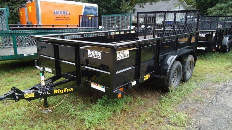 2020 Big Tex Trailers UT 7X12 70TV 12BK4RG BLACK Utility Trailer 2020 Big Tex Trailers UT 7X12 70TV 12BK4RG BLACK Utility Trailer