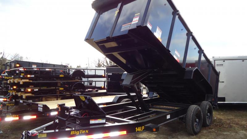 2020 Big Tex Trailers DT 7X16 14LP 16BK 6SIR P4 BLACK Dump Trailer 2020 Big Tex Trailers DT 7X16 14LP 16BK 6SIR P4 BLACK Dump Trailer